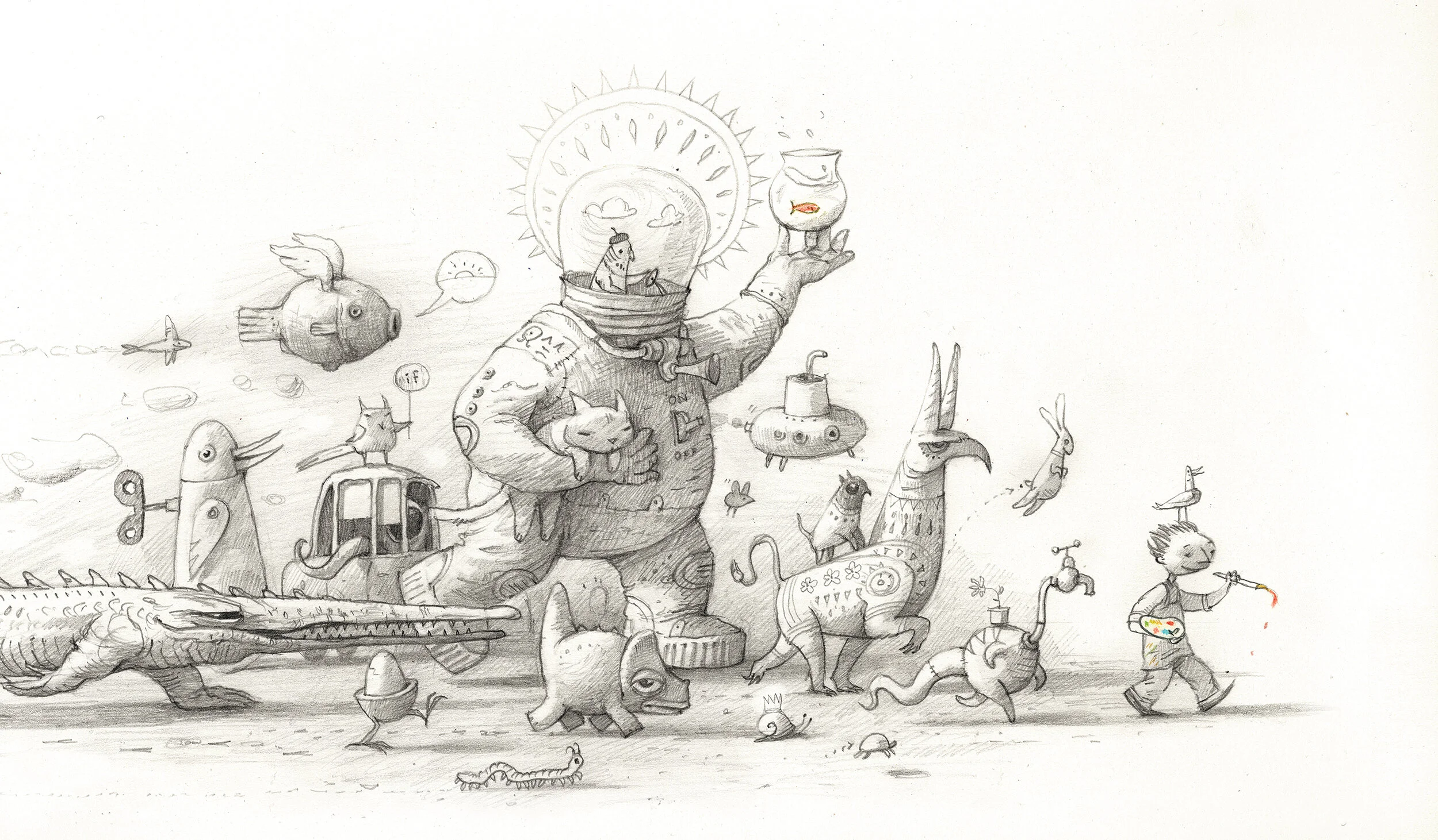 Bird King book — shaun tan